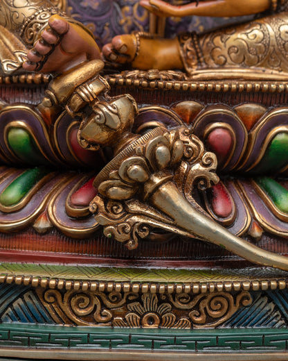Sacred Vasudhara Statue - Goddess of Prosperity and Blessings