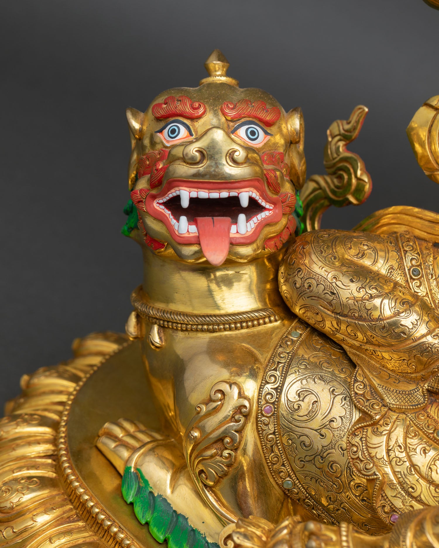 Manjushri Statue | Traditional Buddhist Art from Nepal