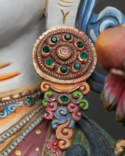 White Tara Statue