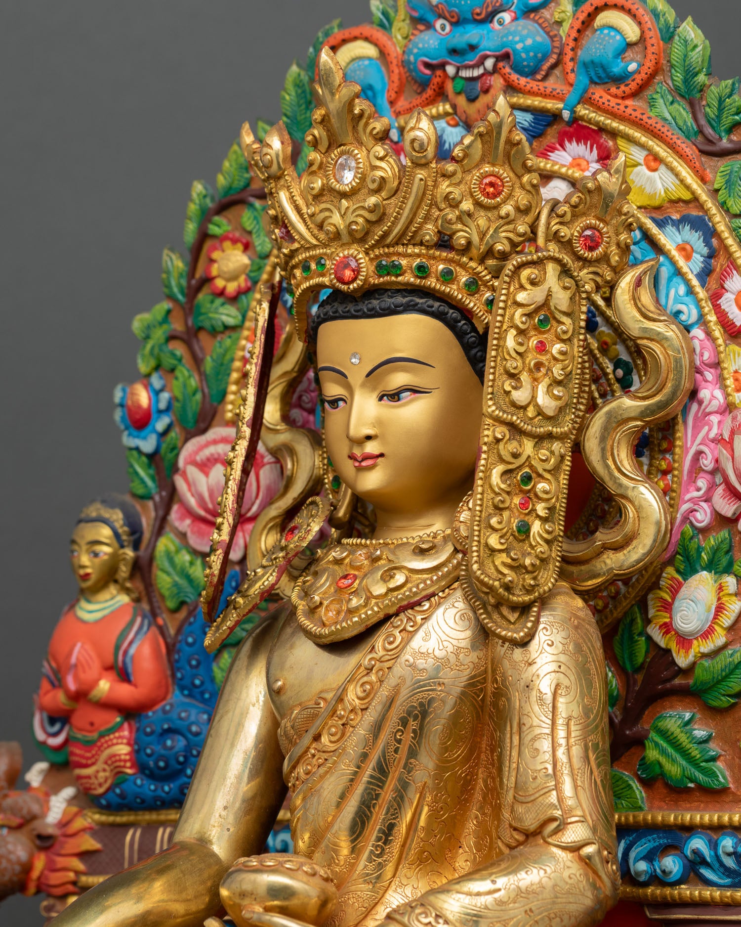 Jowo Rinpoche Statue – Sacred Representation of Historical Buddha