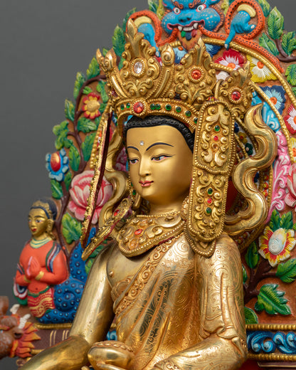 Jowo Rinpoche Statue – Sacred Representation of Historical Buddha
