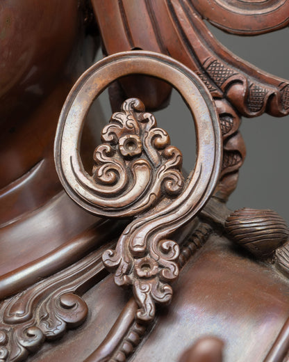Elegant Green Tara Statue | Traditional Nepalese Craftsmanship