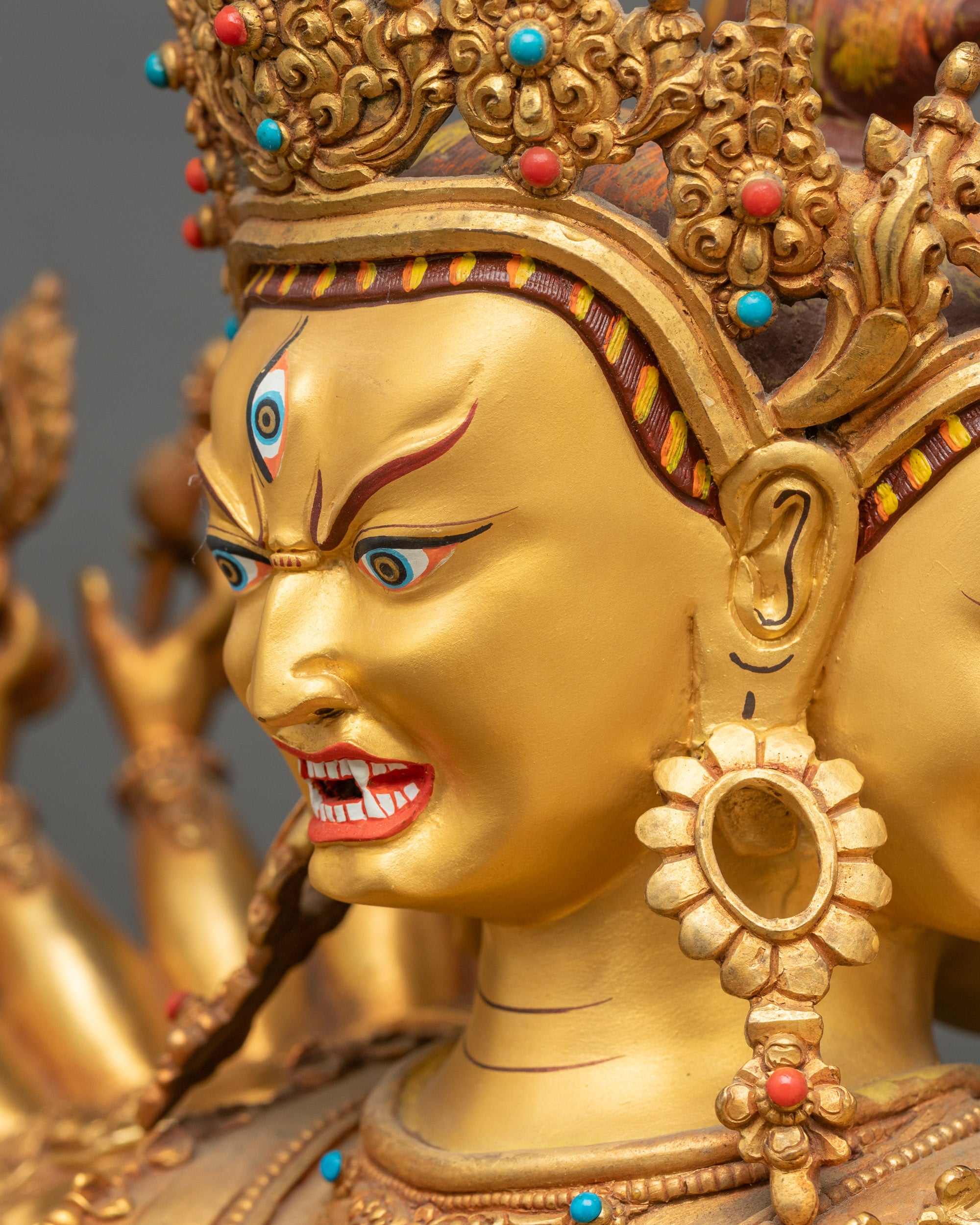 Handcrafted Kalachakra Statue | Anuttarayoga Tantra Deity Sculpture