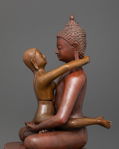 Elevate Your Space with a Samantabhadra and Consort Statue - Symbol of Unity and Harmony