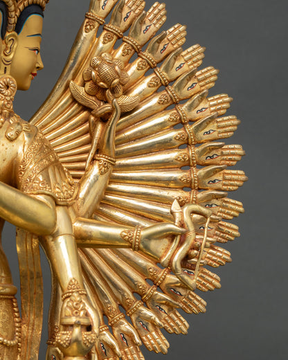 1000-Armed Chenrezig Statue | Buddhist Art of Infinite Mercy