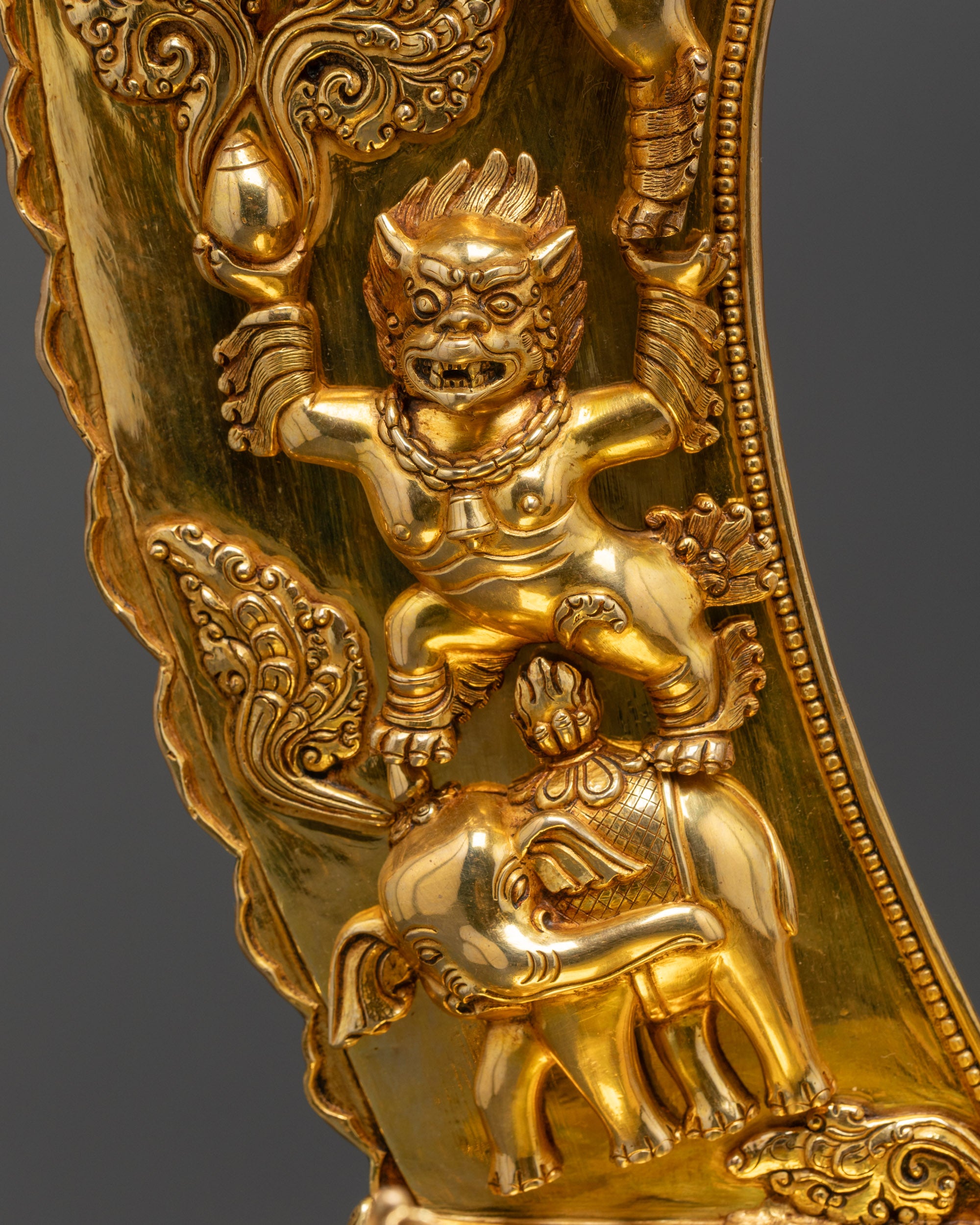 33" Enthroned Maitreya Buddha Statue | Future Buddha Statue from Nepal