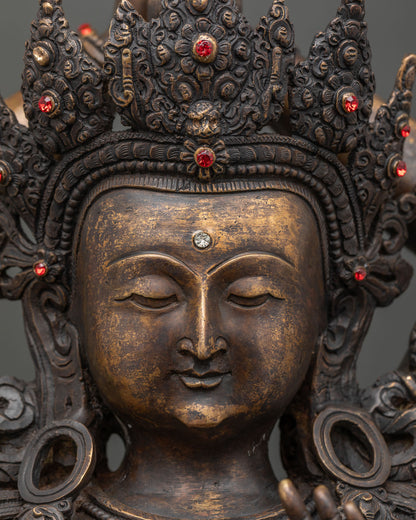 Namasangati Statue | Handcrafted Buddhist Shrine Decor