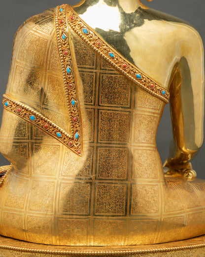 Life-Size Shakyamuni Buddha Statue | Handmade in Nepal