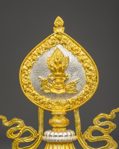 Buddhist Handmade Astamangala Set for Altar Space