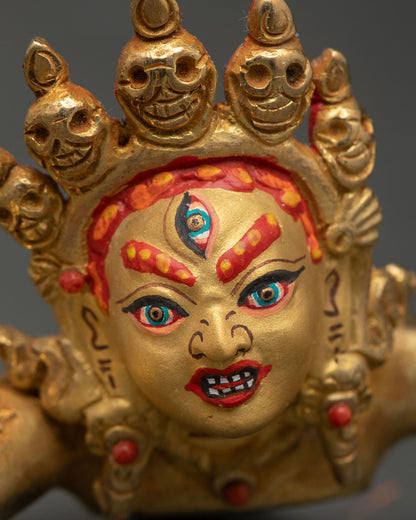 Vajrakilaya Statue | Sacred Union Deity for Vajrayana Practice