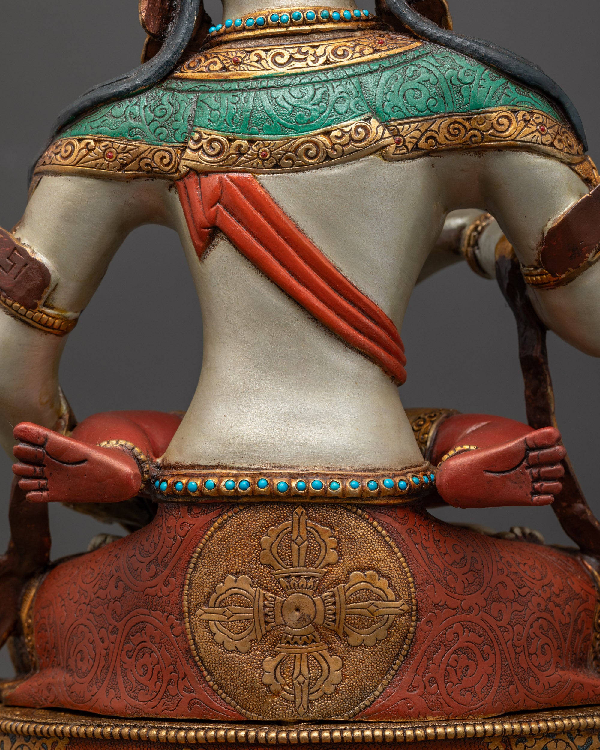 Vajrasattva with Consort Statue for Karma Purification | Himalayan Art