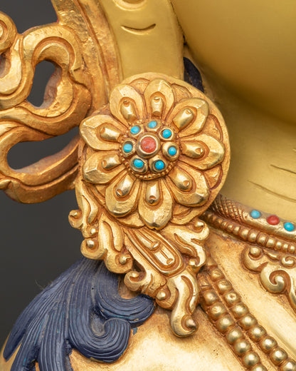 Bodhisattva Lokeshvara Statue | Handcrafted Nepalese Spiritual Artwork