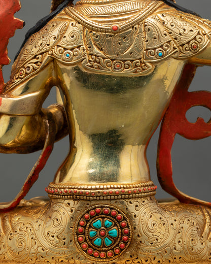 Manjushri Sculpture | Bodhisattva of Wisdom