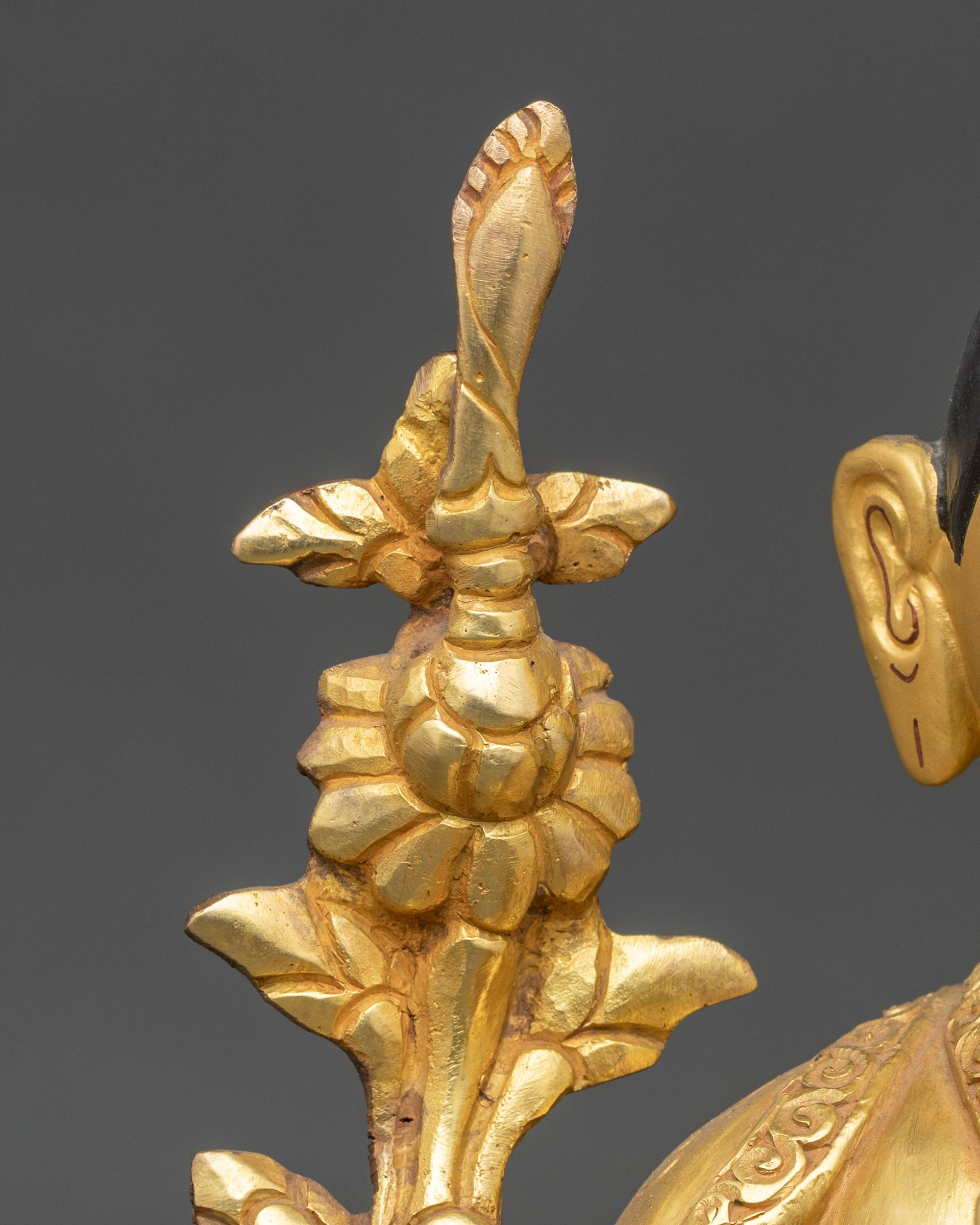 Tsongkhapa Statue Set with Two Disciples | Lost-Wax Craftsmanship