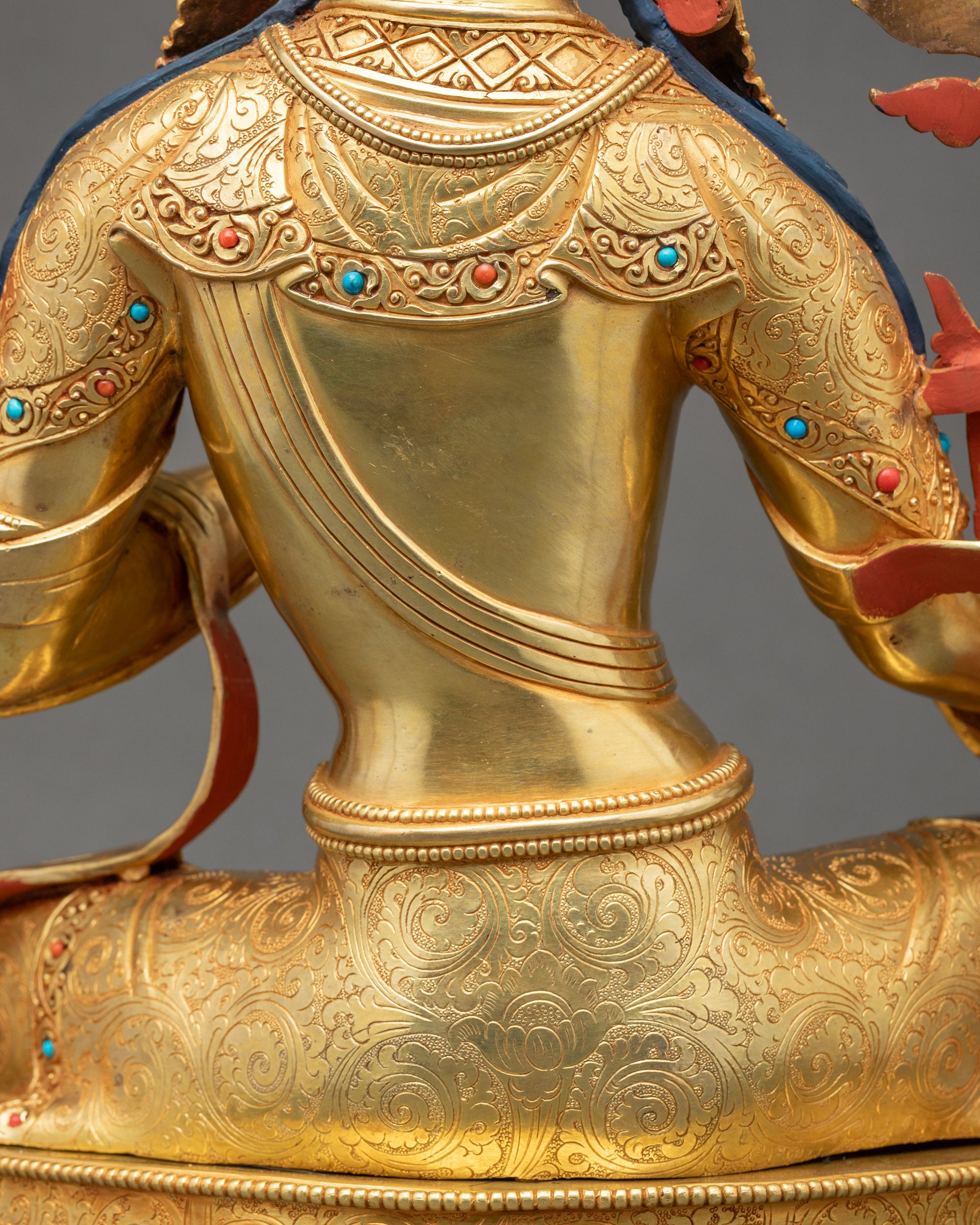 Handcrafted Green Tara Statue | Spiritual Art for Devotion & Home