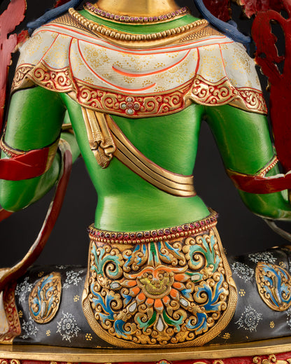 Swift-Acting Green Tara Statue | Perfect for Spiritual Practices