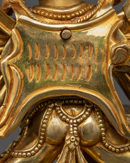 Fierce Wrathful Deity Yamantaka Statue with his Yab-Yum | Buddhist Art