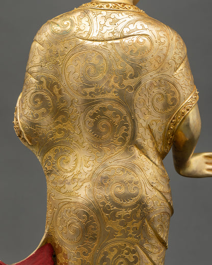 Buddha Disciples Statue Set | Shariputra and Maudgalyayana Figurines