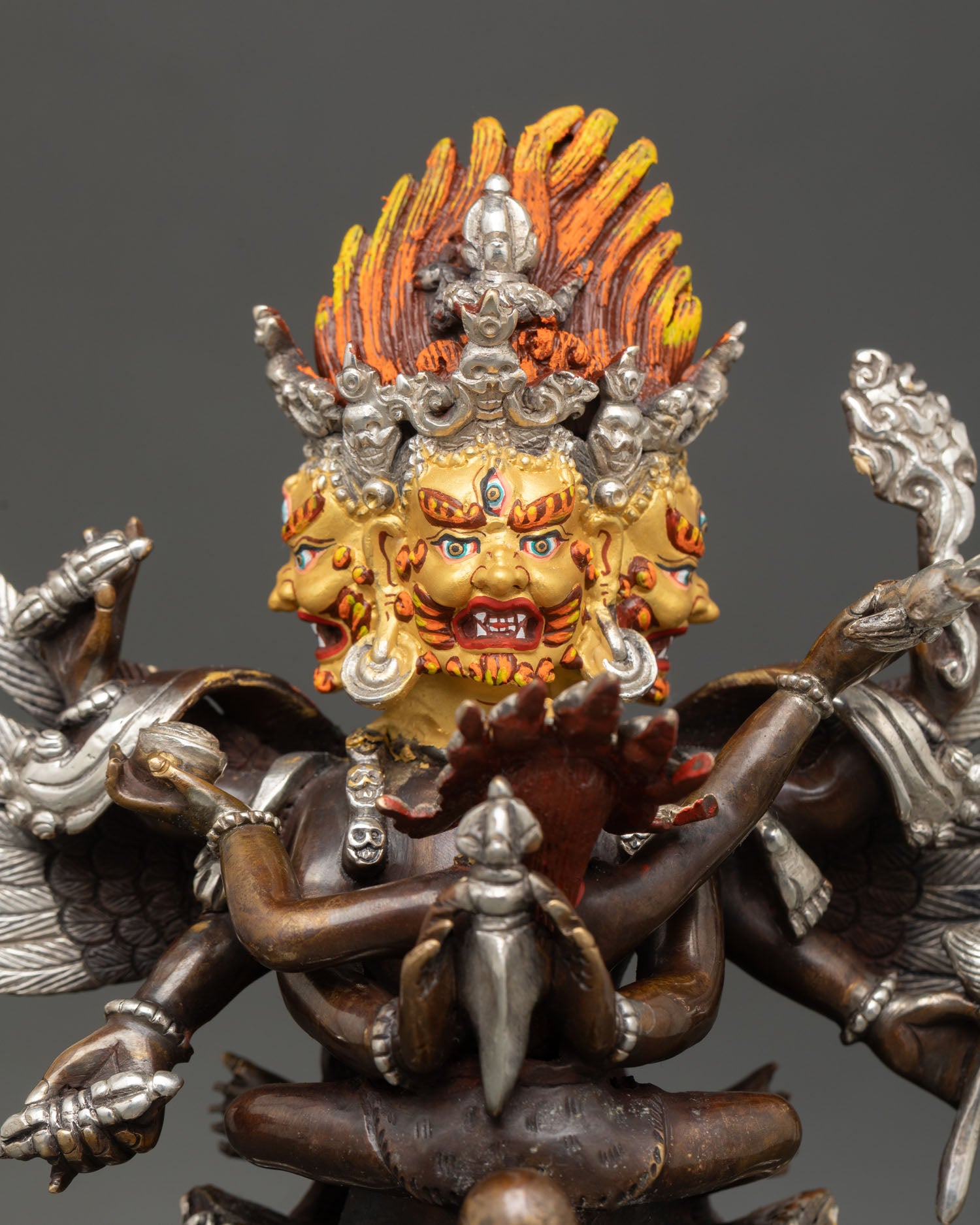 Vajrakilaya Statue | Tibetan Protector for Obstacle Removal