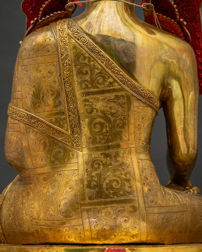 Grand Jowo Rinpoche Statue from Nepal | Vajrayana Buddhist Sculpture