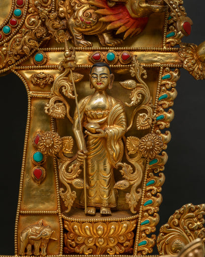 Jowo Rinpoche with Throne