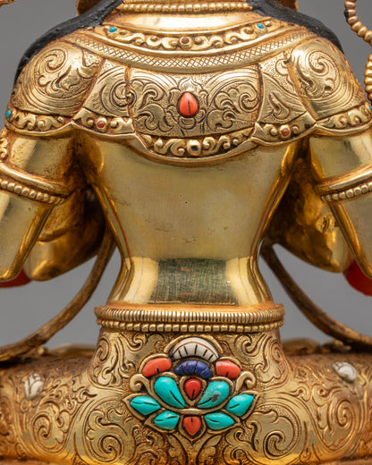 Chenrezig Statue for Meditation and Spiritual Decor