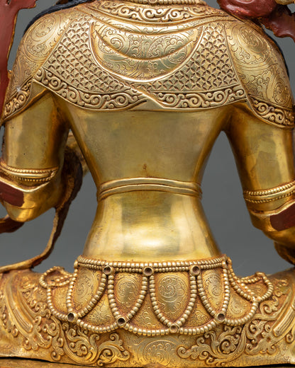 Green Tara Statue - Beloved Female Bodhisattva of Compassion