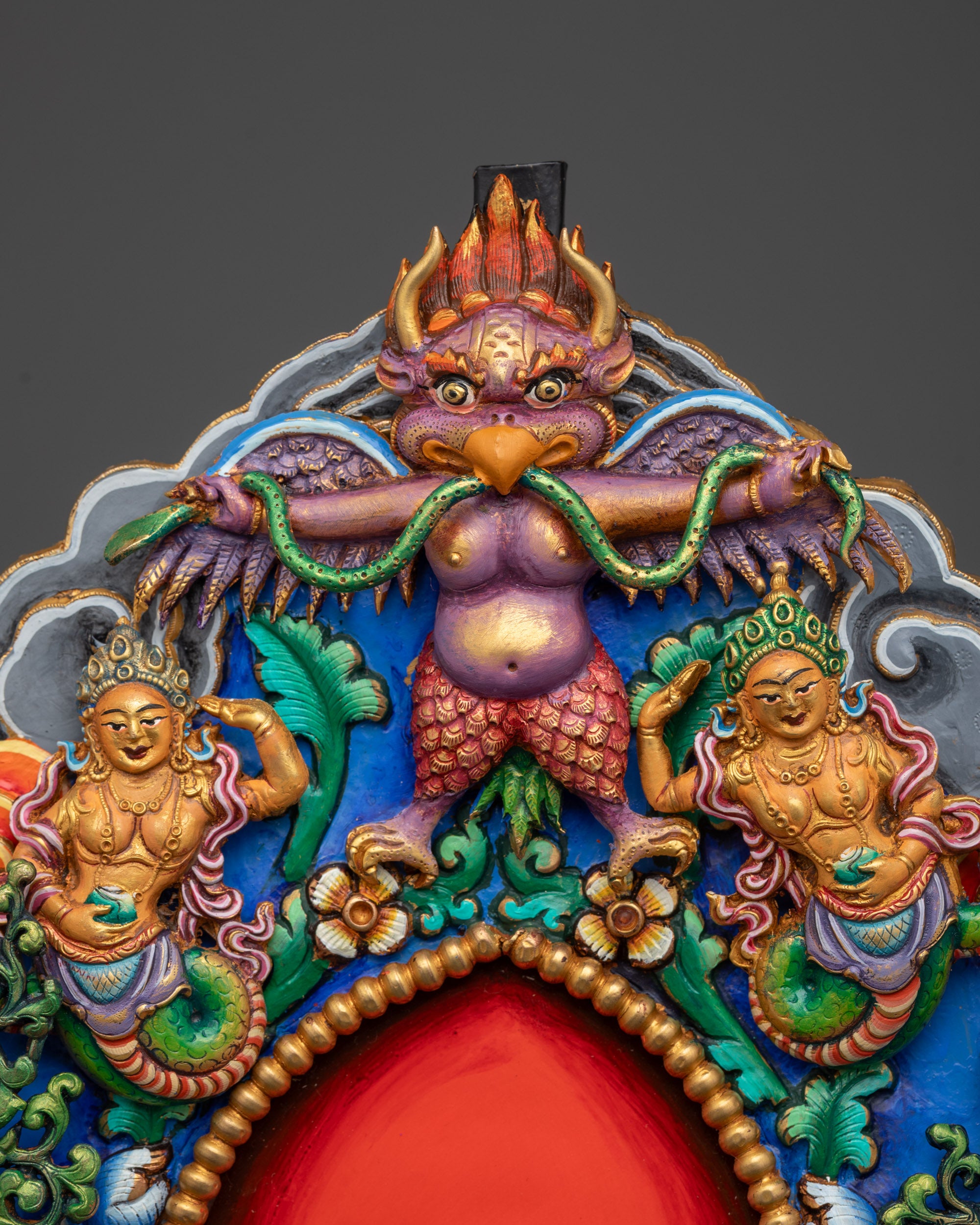 Statue of Guru Padmasambhava on Beautiful Throne | Master of Tantra