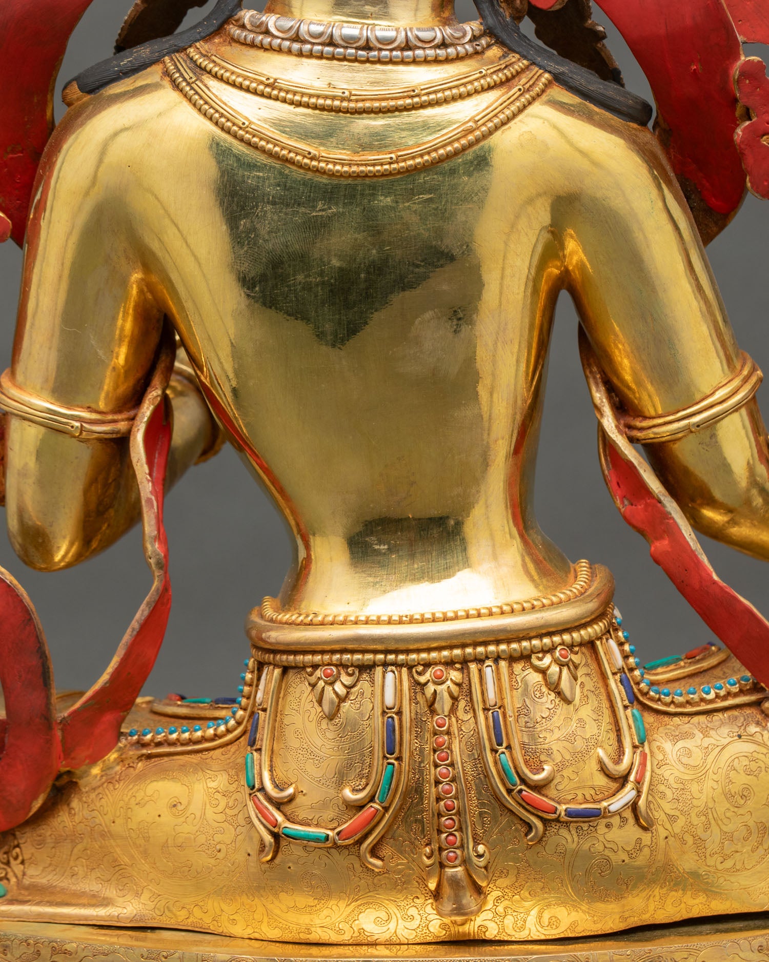 Monumental Green Tara Statue | Handcrafted Nepali Statues
