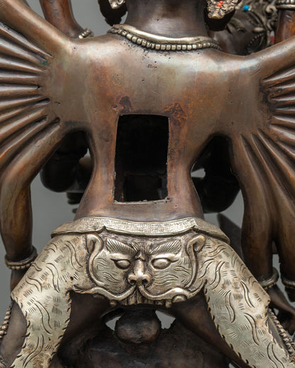 Kalachakra Statue – Handcrafted Buddhist Art from Nepal