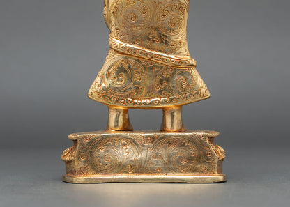 Buddha Shakyamuni with Disciples | Himalayan Sacred Sculpture