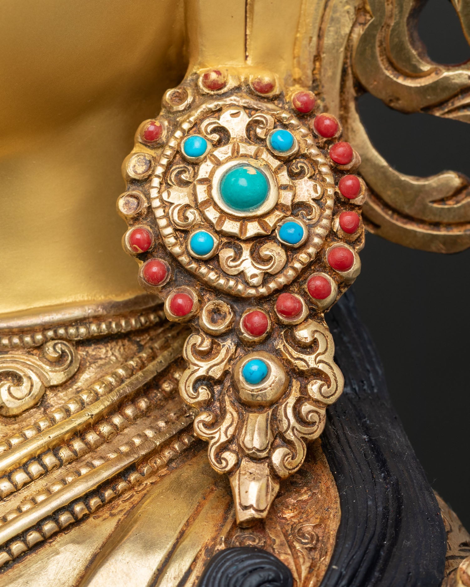 Large-Sized Green Tara Statue | Traditional Lost Wax Buddhist Art