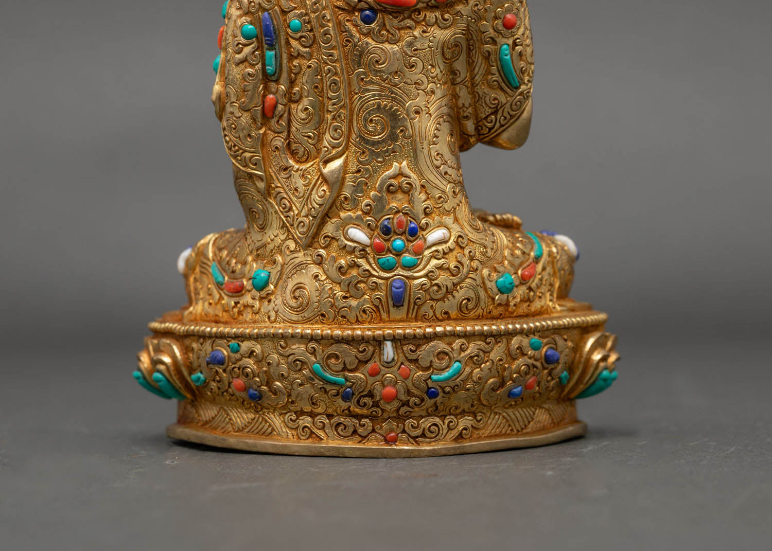 Tsongkhapa and Two Disciples Set – Luminous Wisdom Handmade Statue