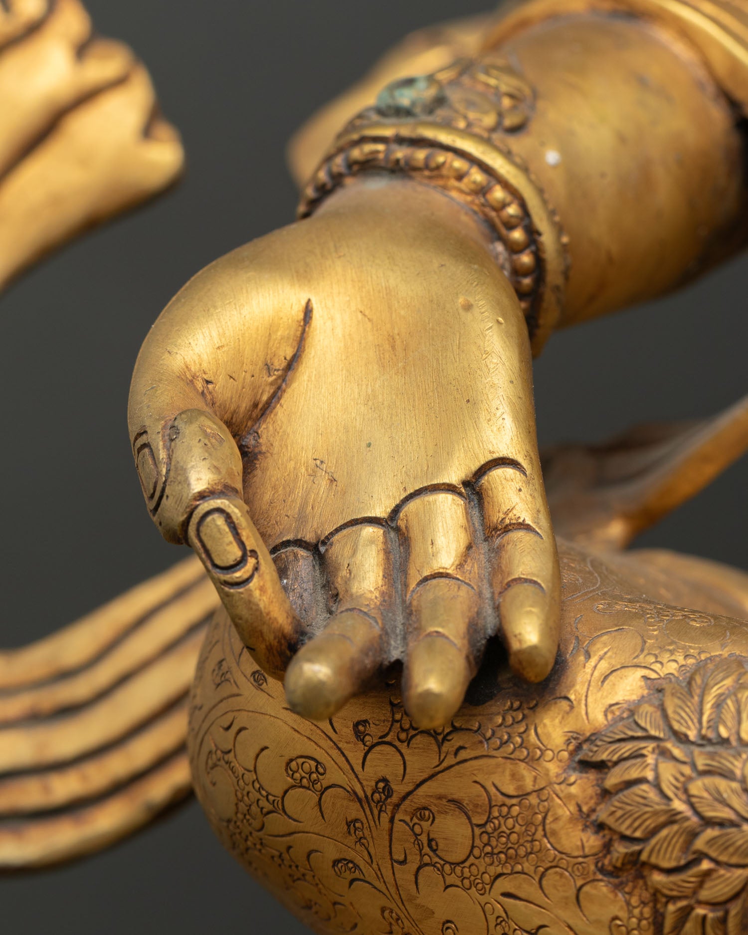 Green Tara Statue