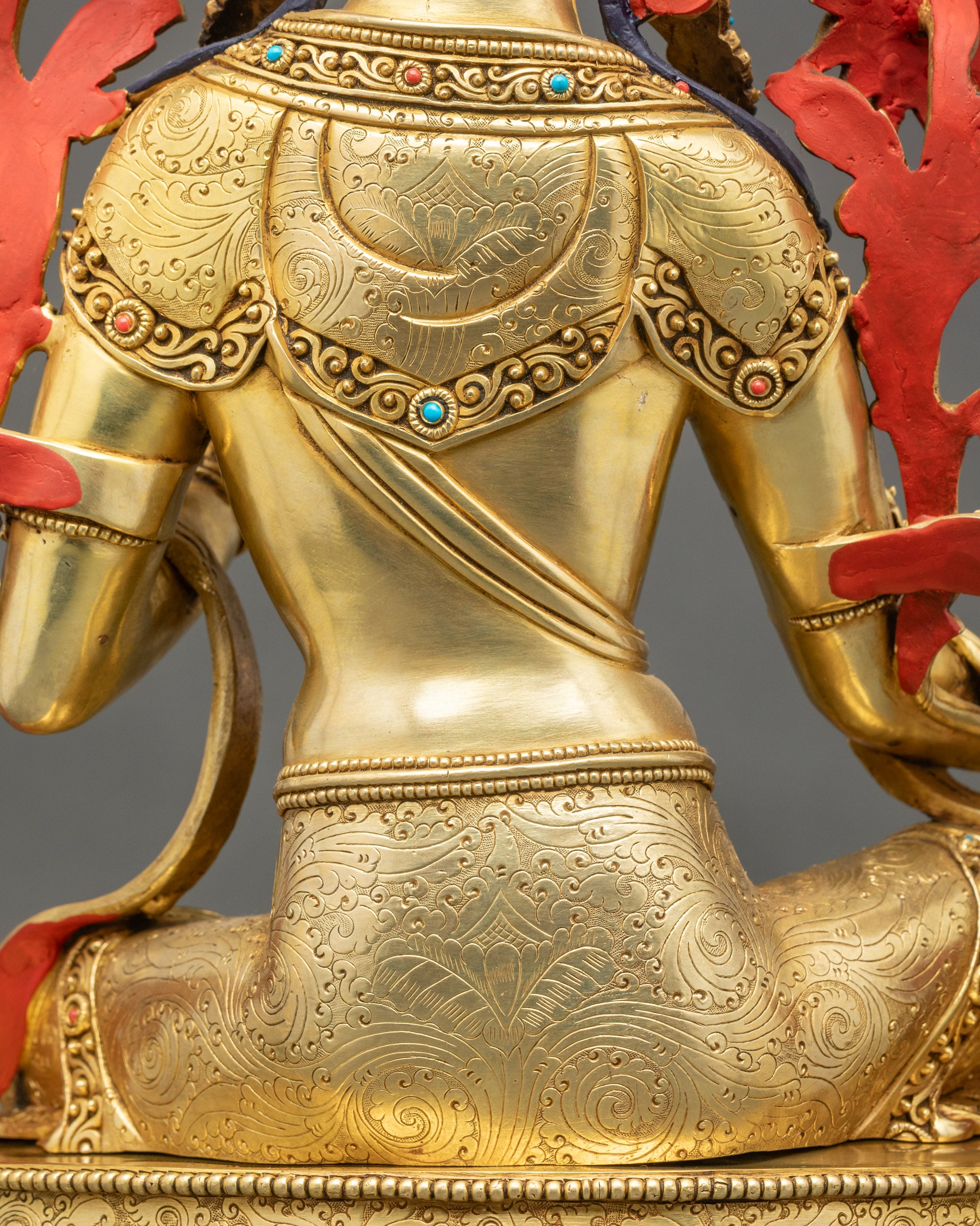 Peaceful Green Tara – Handcrafted Sculpture for Inner Clarity