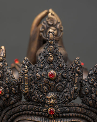 Namasangati Statue | Handcrafted Buddhist Shrine Decor