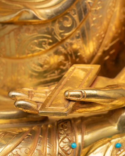 Blessed Tsongkhapa Set – Nepalese Statues for Mindful Devotion