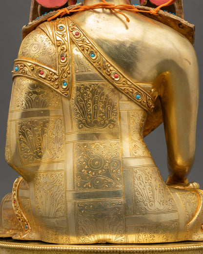 Authentic Jowo Buddha Statue | Nepalese Handcrafted Altar Sculpture