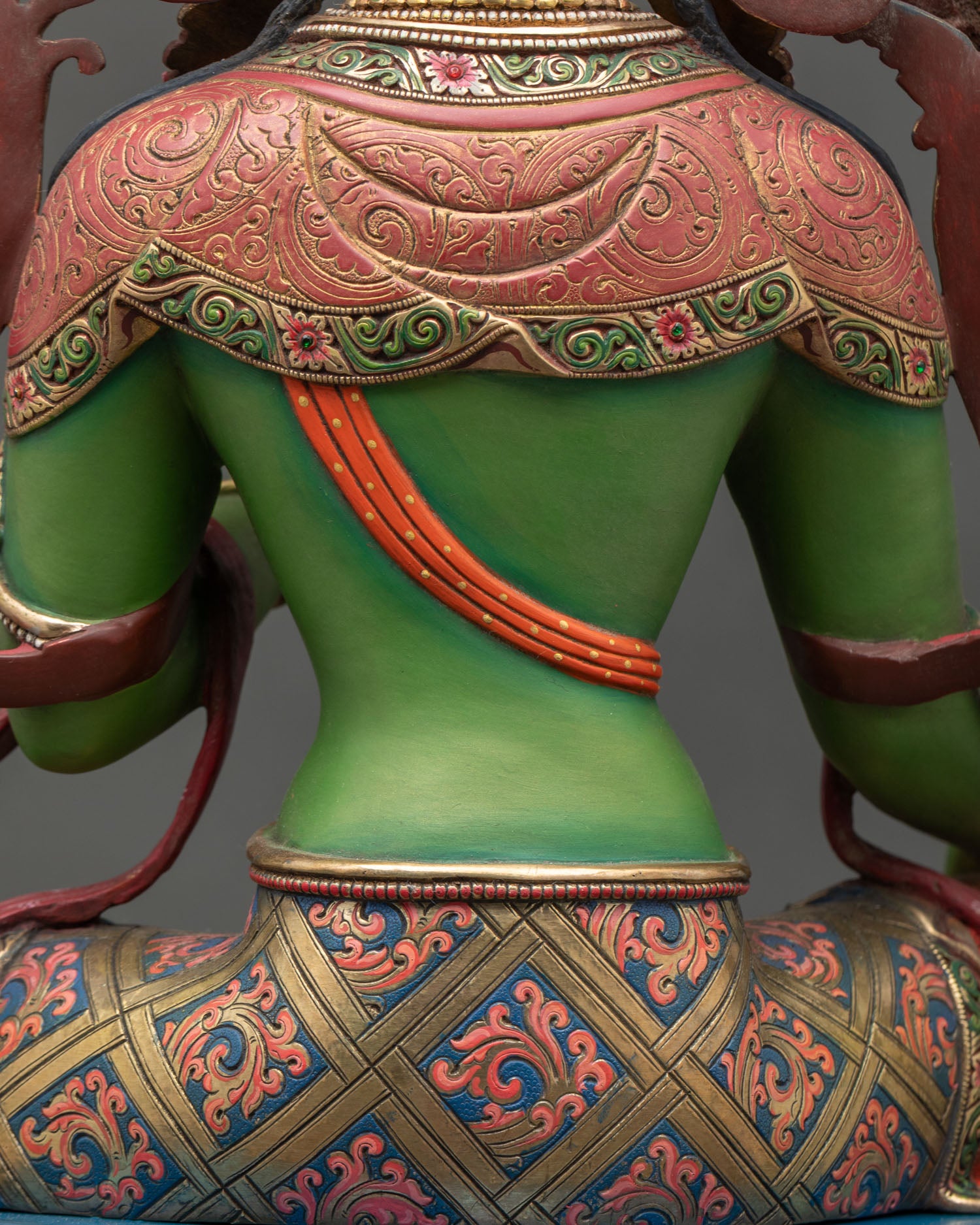 Green Tara Statue – Embodiment of Compassion & Fearlessness