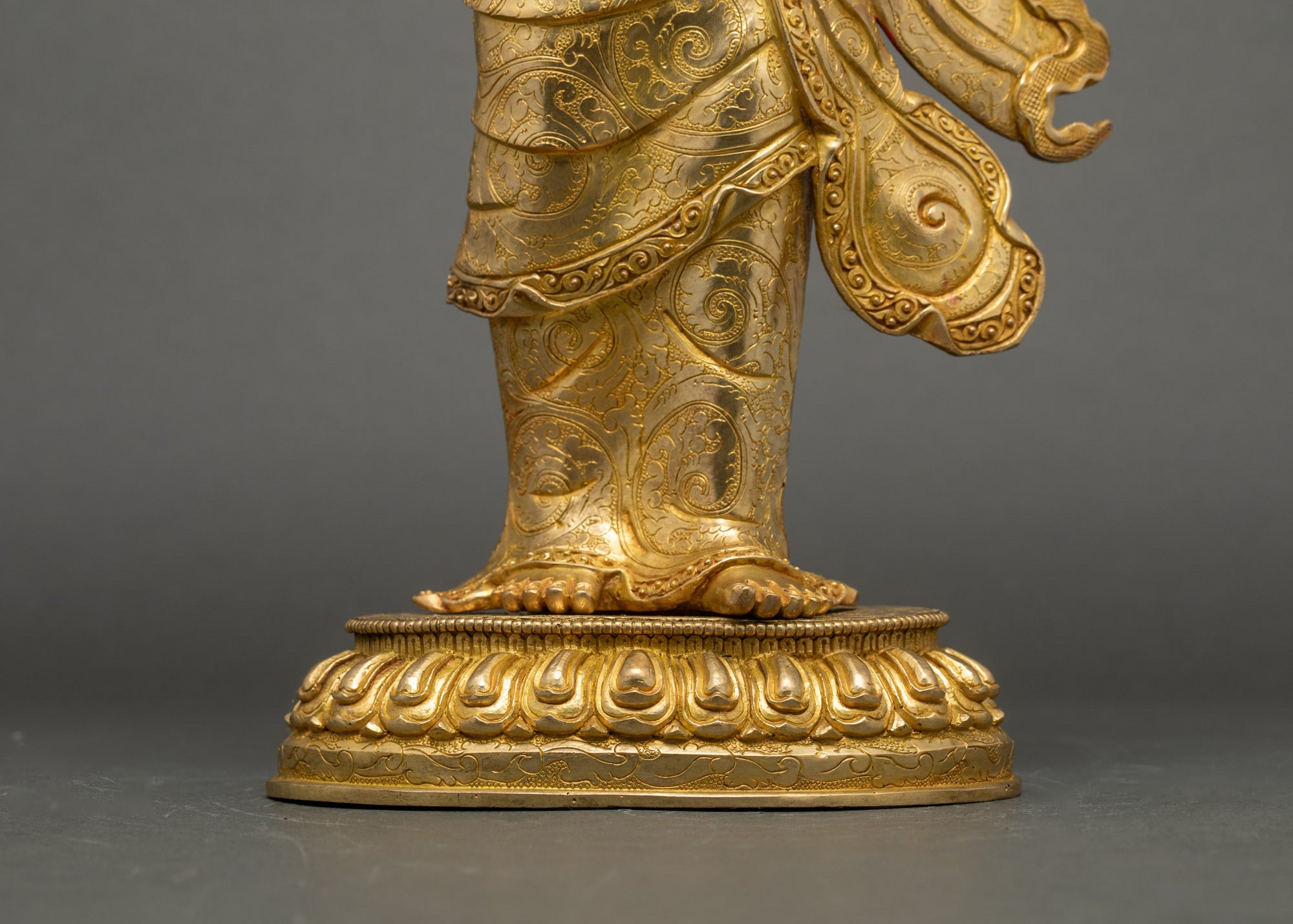 Buddha Disciples Statue Set | Shariputra and Maudgalyayana Figurines