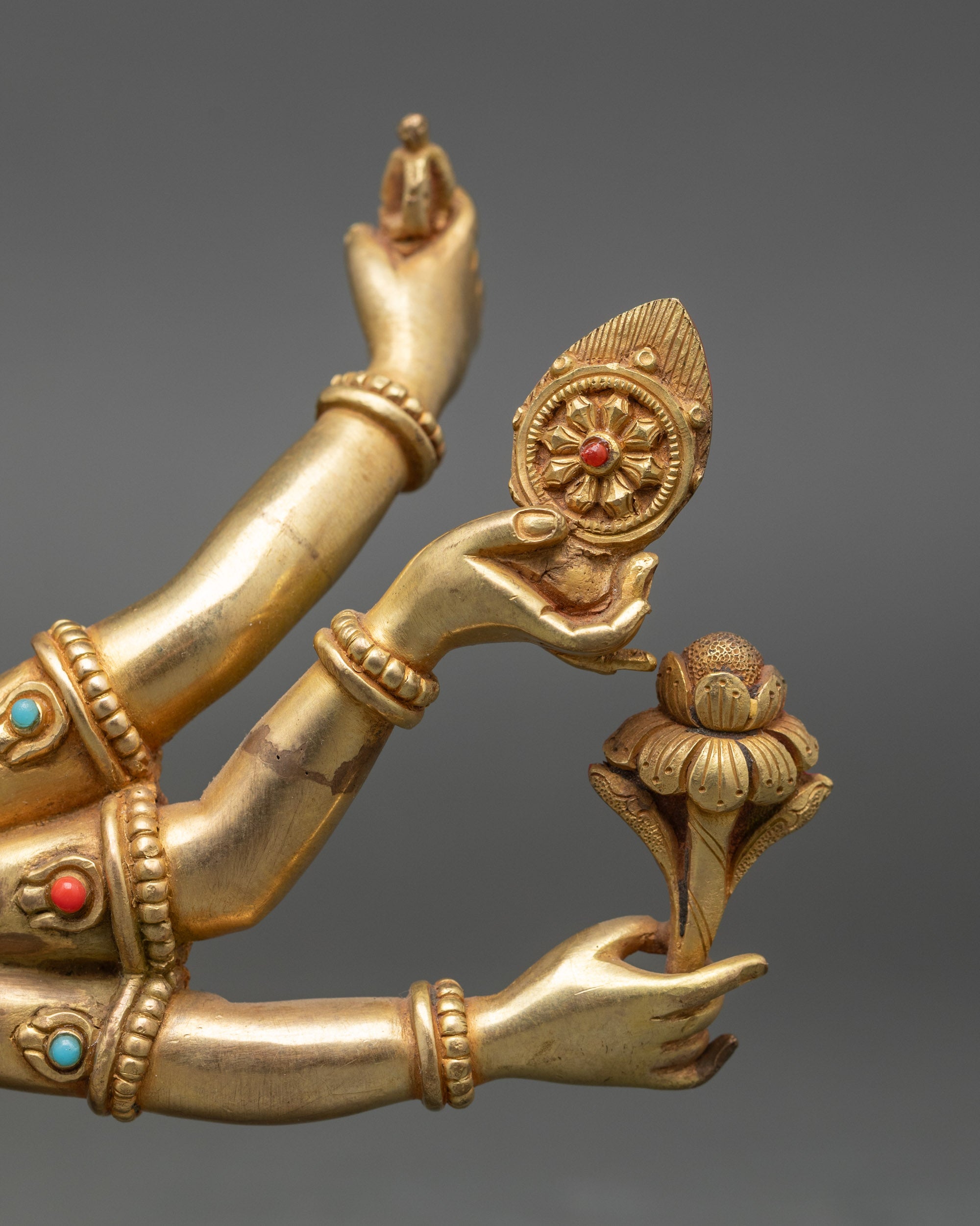 Handcrafted Guhyasamaja Statue – Tantric Deity of Wisdom and Compassion