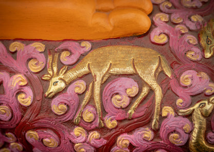 25" Tranquil Manjushri Statue | Sacred Wisdom & Enlightenment Sculpture