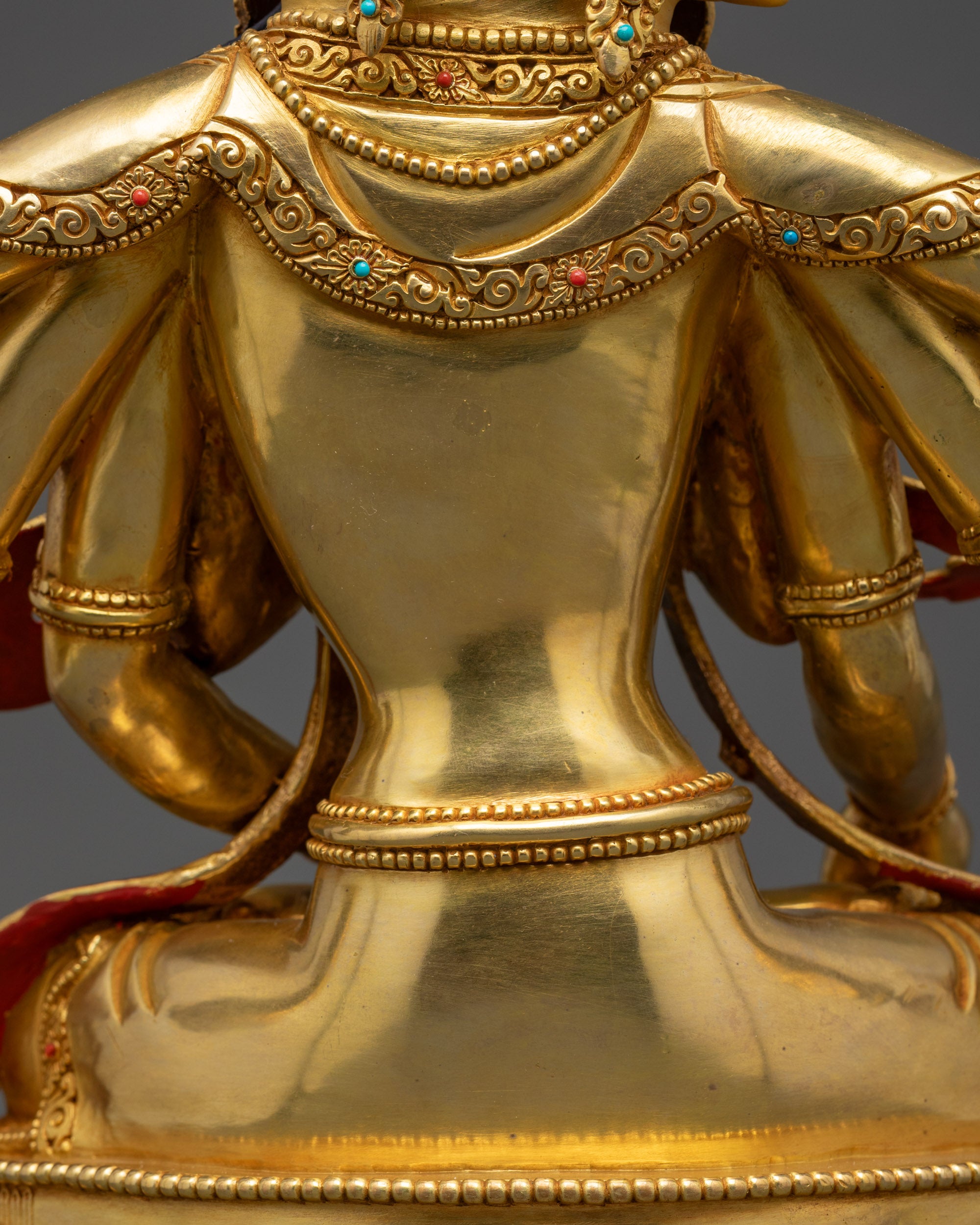 Premium Namgyalma Sculpture | Handcrafted Tibetan Deity for Wellness