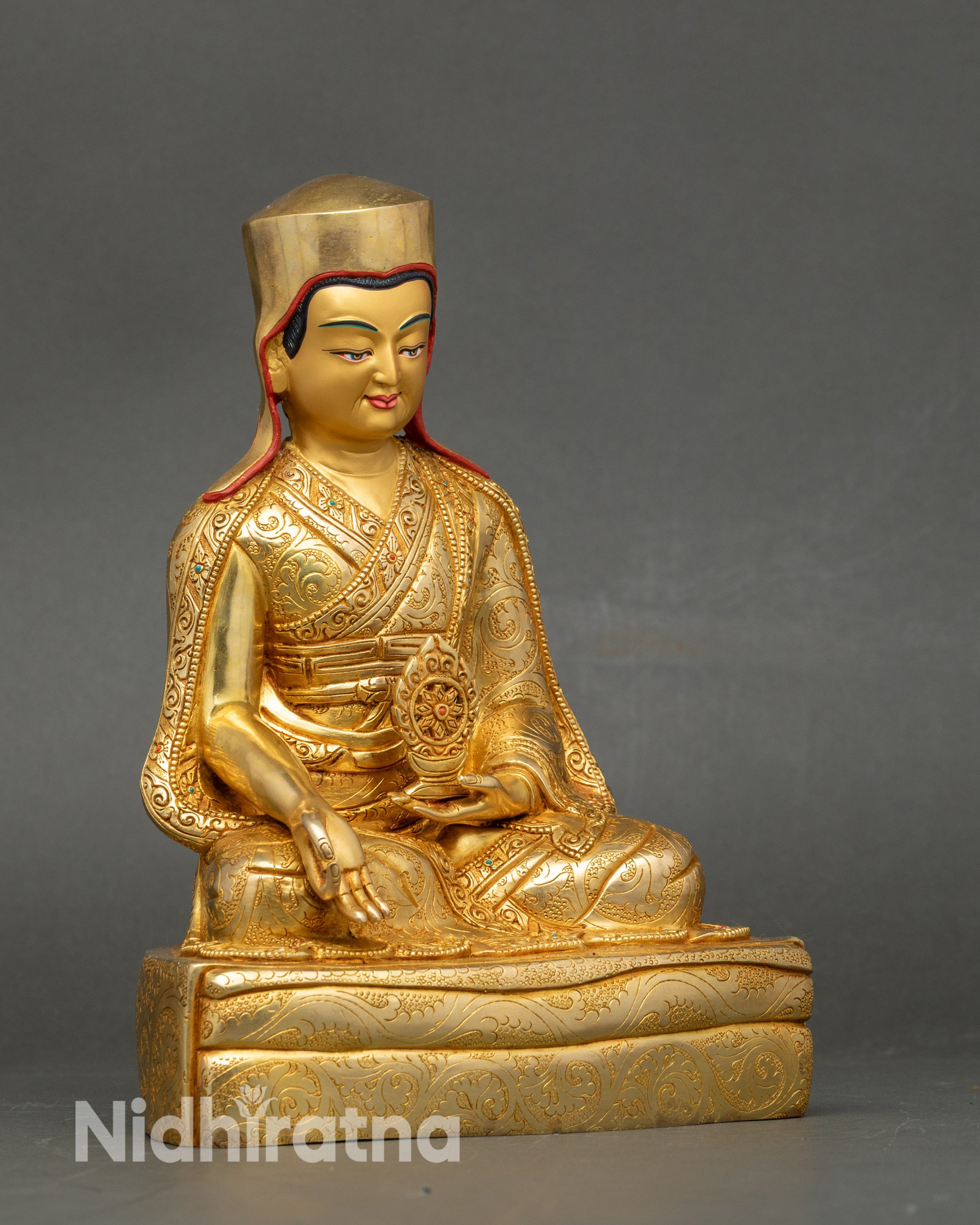 Shakya Masters Set Sculpture - Five Sakya Lineage Founders