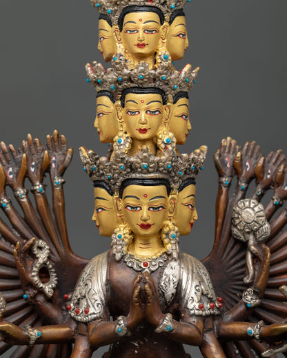 1000 Arm Chenrezig Statue
