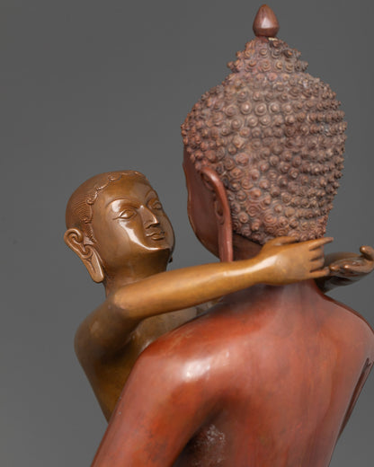 Elevate Your Space with a Samantabhadra and Consort Statue - Symbol of Unity and Harmony