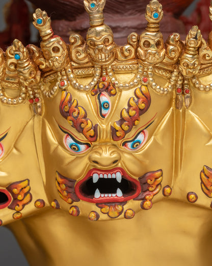 Dorje Jigje Yab-Yum Statue from Nepal | Tibetan Buddhist Artwork