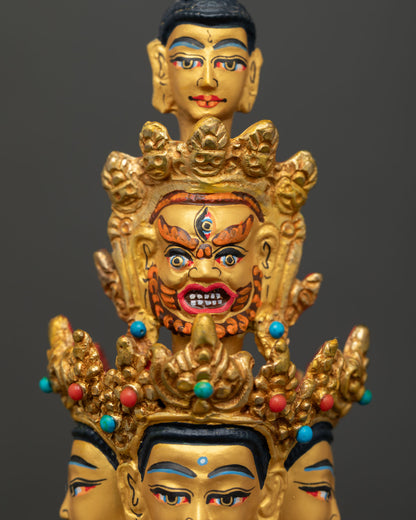1000 Armed Chenrezig Statue | Handmade Tibetan Art