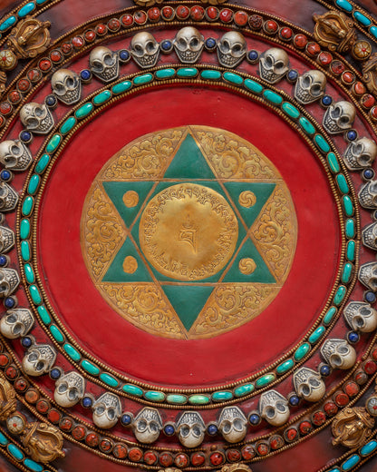 Vajrayogini (Dorje Naljorma) Statue - Handcrafted Dakini of Fire