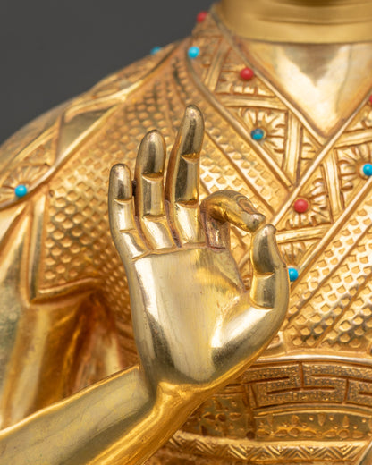 Blessed Tsongkhapa Set – Nepalese Statues for Mindful Devotion